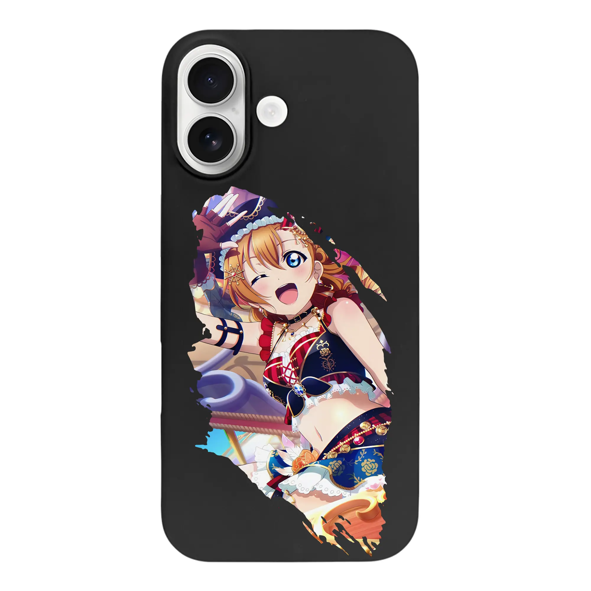 Love Live! グッズ,高坂穂乃果 - iPhone 17 シリーズ シリコンケース 薄型 耐衝撃 指紋防止 ソフトタッチカバー 精密フィット 傷防止 保護ケース iPhone 17/17 Air/17 Pro/17 Pro Max 対応